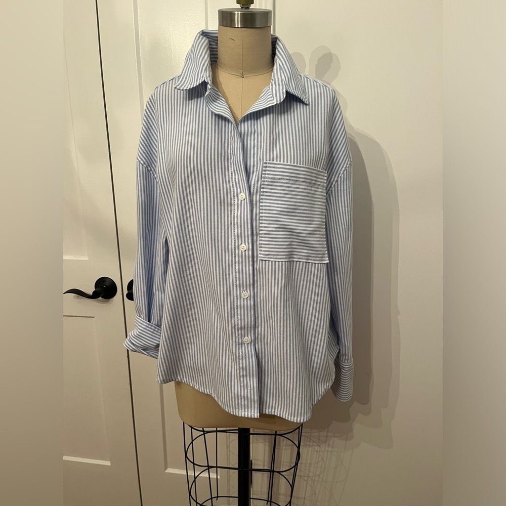 BLANK NYC Striped Shirt